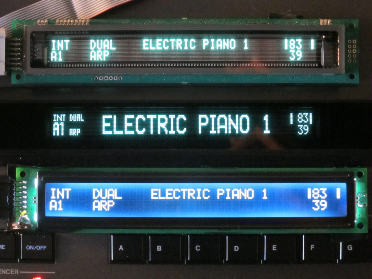 Roland Super-JX Replacement Displays