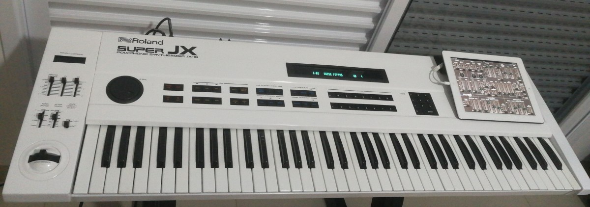 White Roland JX-10 Stormtrooper Fabricio Cantoni