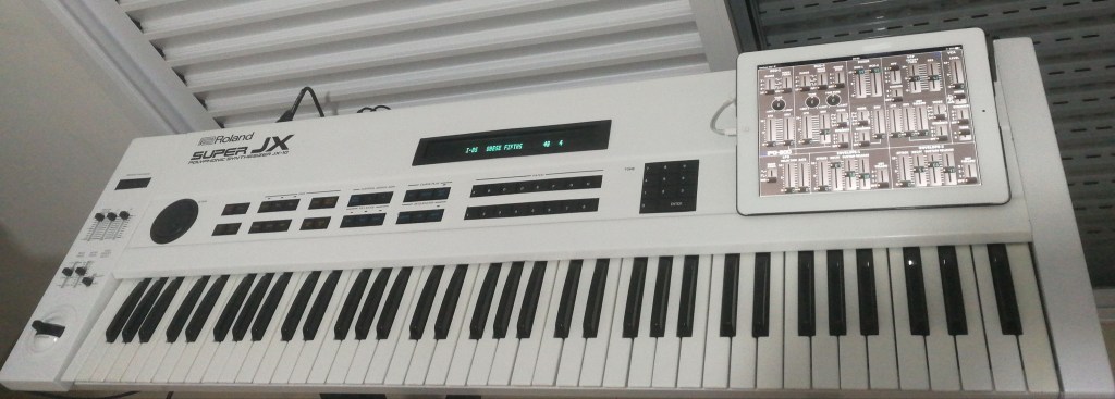 White Roland JX-10 Stormtrooper Fabricio Cantoni