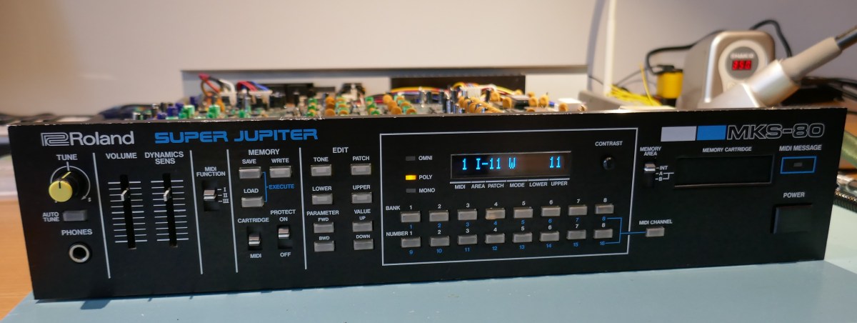 Roland MKS-80 Replacement OLED Display