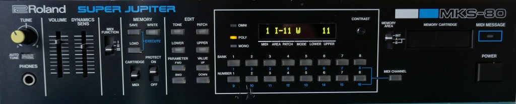 Roland MKS-80 Yellow OLED Replacement Display