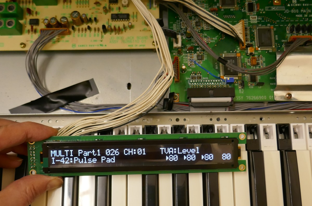 Roland JD-800 Replacement OLED Display
