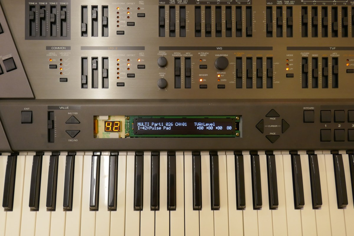 Roland JD-800 Replacement OLED Display