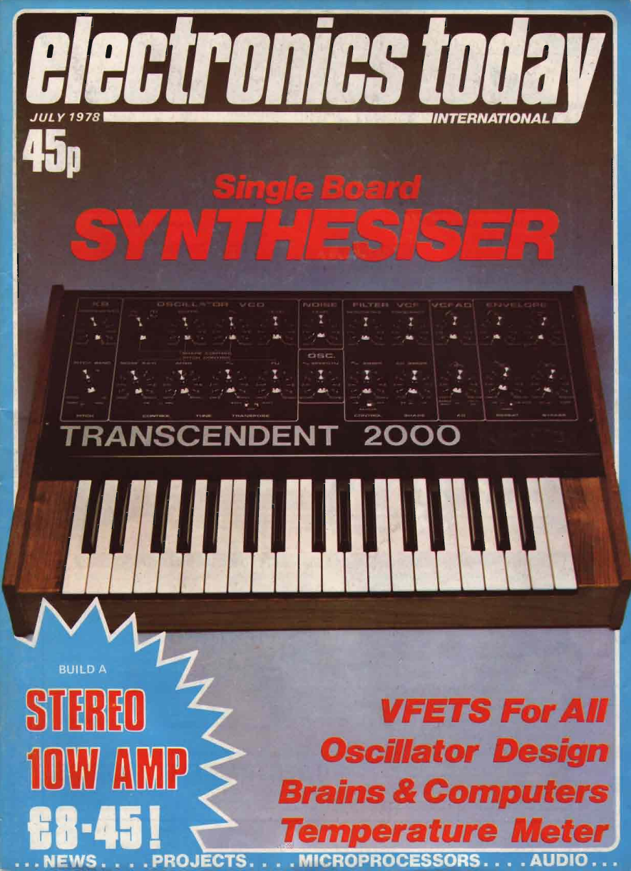 Magazine Front Page
