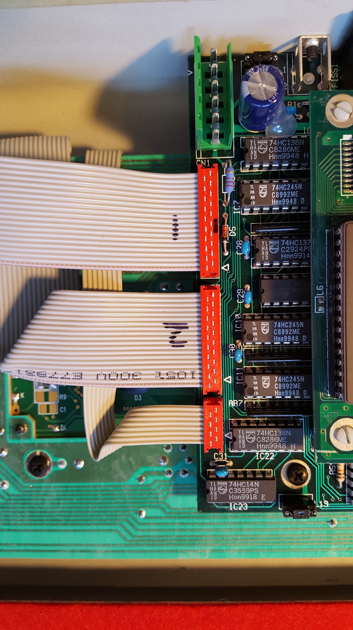 Oberheim MC2000 Mainboard View