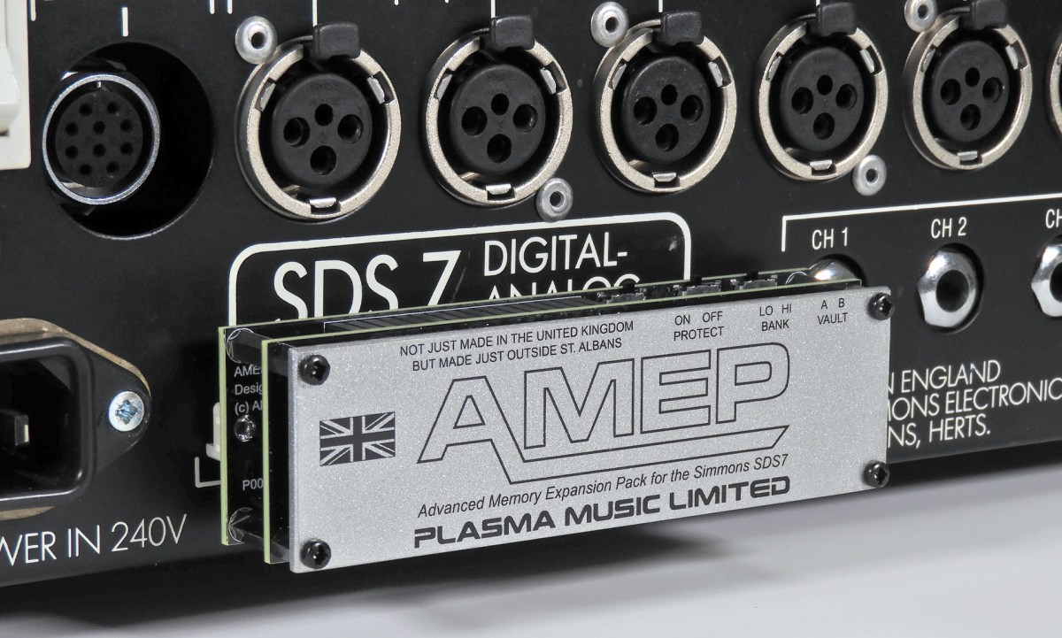 SDS7 Advanced Memory Expansion Pack Installed