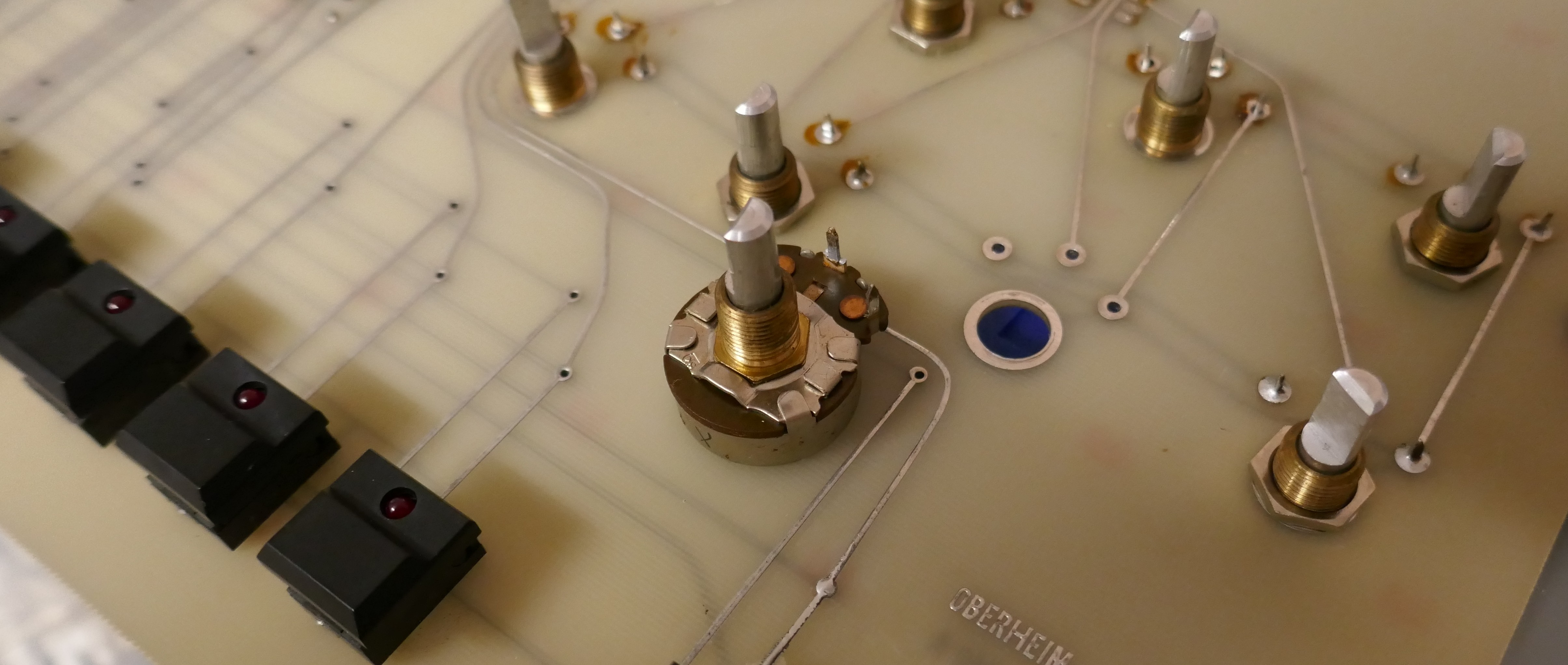 OB-X Potentiometer Removal