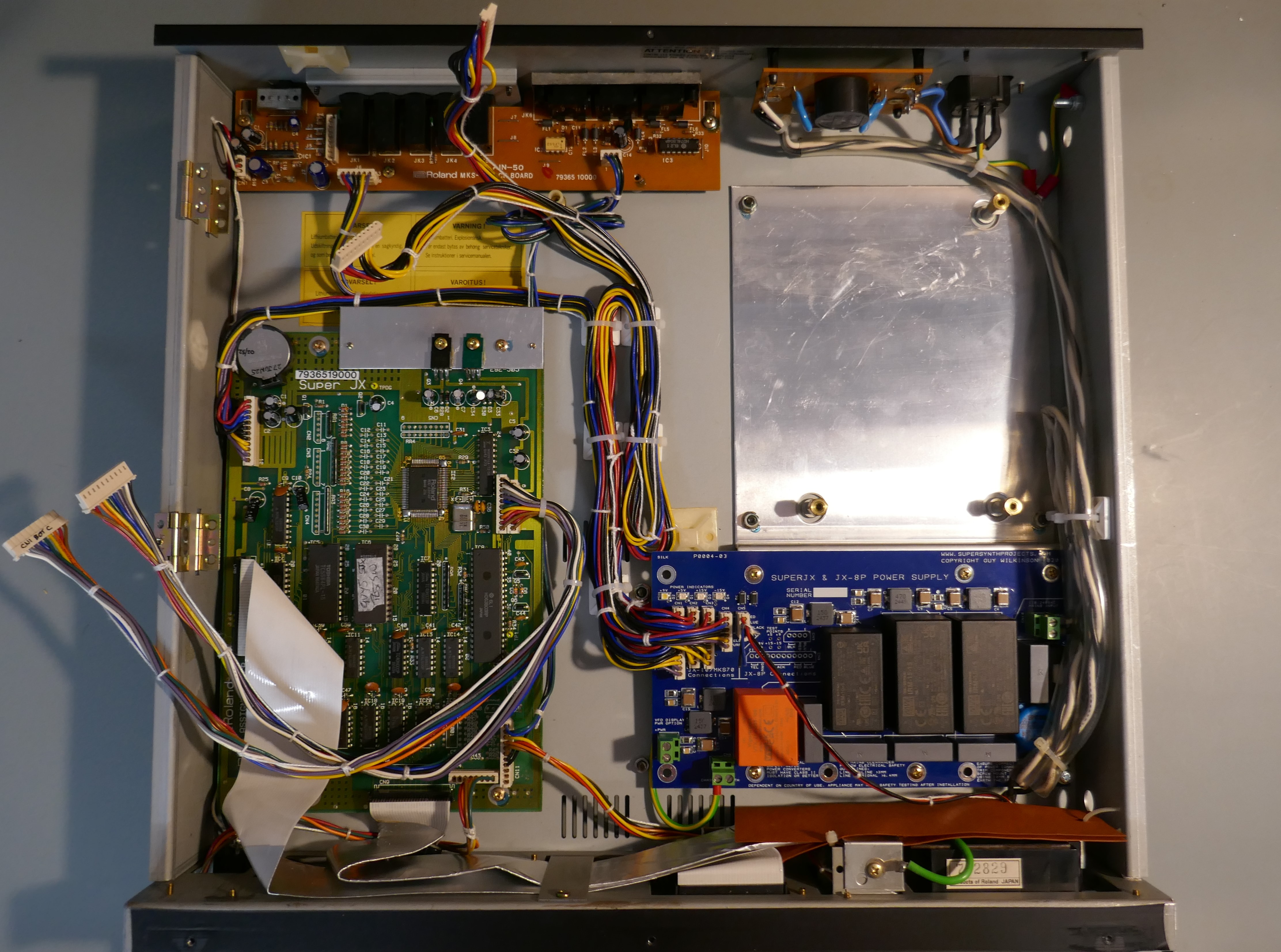 MKS-70 Replacement PSU Wiring Overview